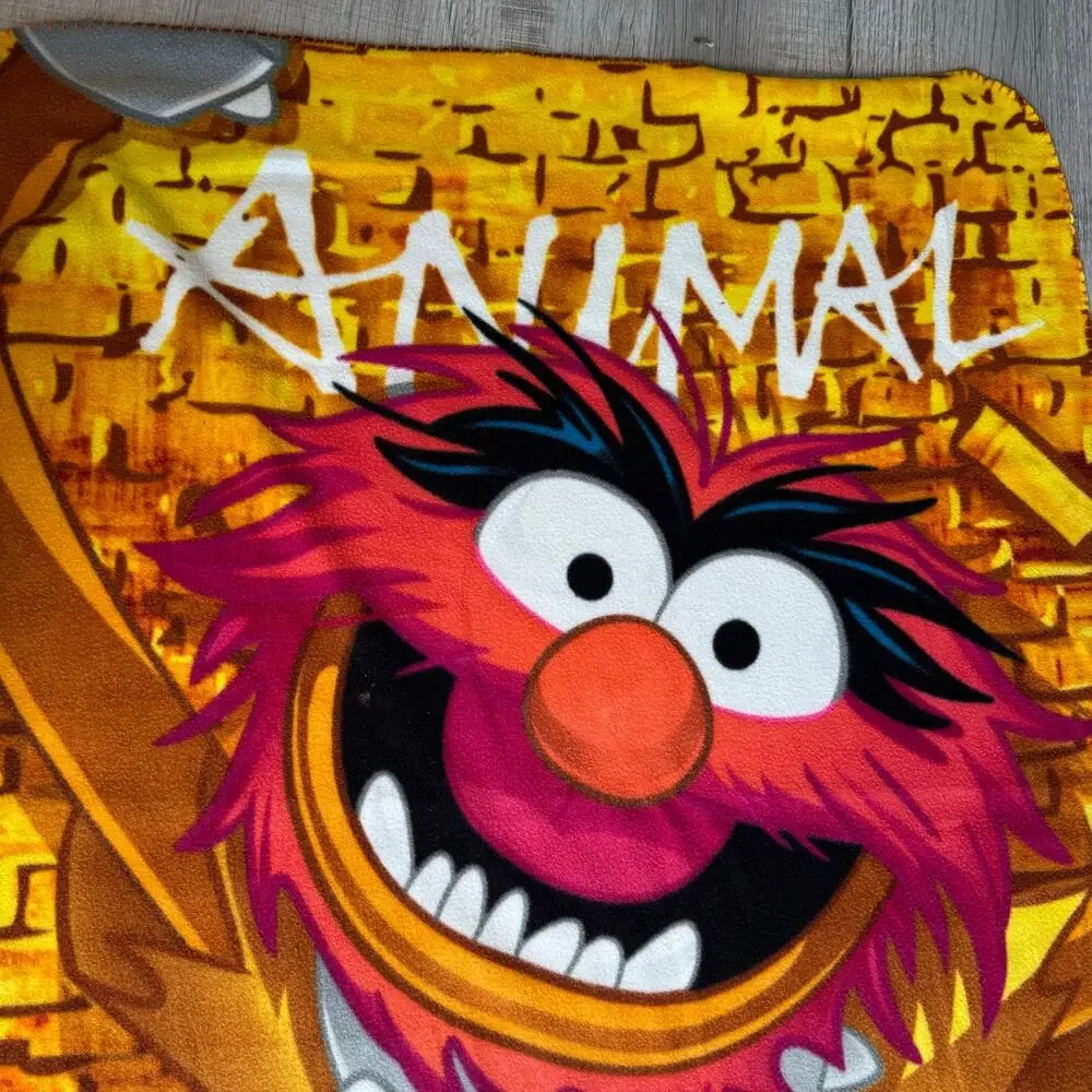 Disney The Muppets Animal Fleece‎ Throw Blanket